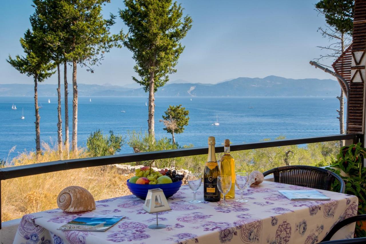 Casa Soula, Gaios Seaview Cottage Bagian luar foto