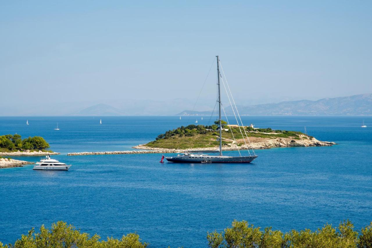 Casa Soula, Gaios Seaview Cottage Bagian luar foto