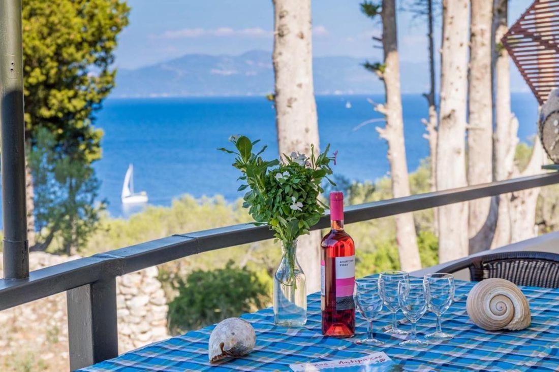 Casa Soula, Gaios Seaview Cottage Bagian luar foto