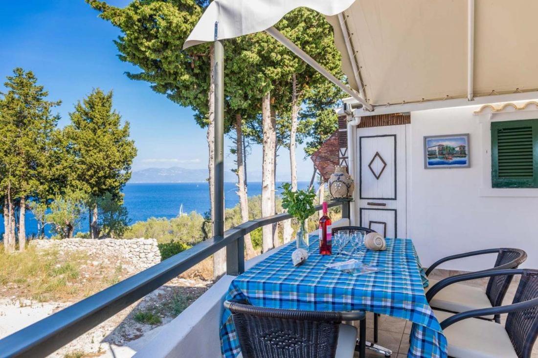 Casa Soula, Gaios Seaview Cottage Bagian luar foto